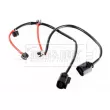 BORG & BECK BWL3187 - Contact d'avertissement, usure des plaquettes de frein