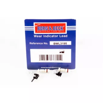 Contact d'avertissement, usure des plaquettes de frein BORG & BECK OEM 2025400717