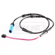 BORG & BECK BWL3196 - Contact d'avertissement, usure des plaquettes de frein
