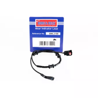 Contact d'avertissement, usure des plaquettes de frein BORG & BECK OEM C2D37743