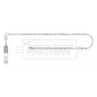 BORG & BECK BWL3208 - Contact d'avertissement, usure des plaquettes de frein