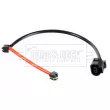 BORG & BECK BWL3217 - Contact d'avertissement, usure des plaquettes de frein