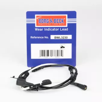 Contact d'avertissement, usure des plaquettes de frein BORG & BECK OEM LR084071