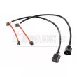 BORG & BECK BWL3256 - Contact d'avertissement, usure des plaquettes de frein