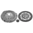 BORG & BECK HK2167 - Kit d'embrayage