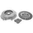 BORG & BECK HK2573 - Kit d'embrayage