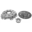 BORG & BECK HK7517 - Kit d'embrayage