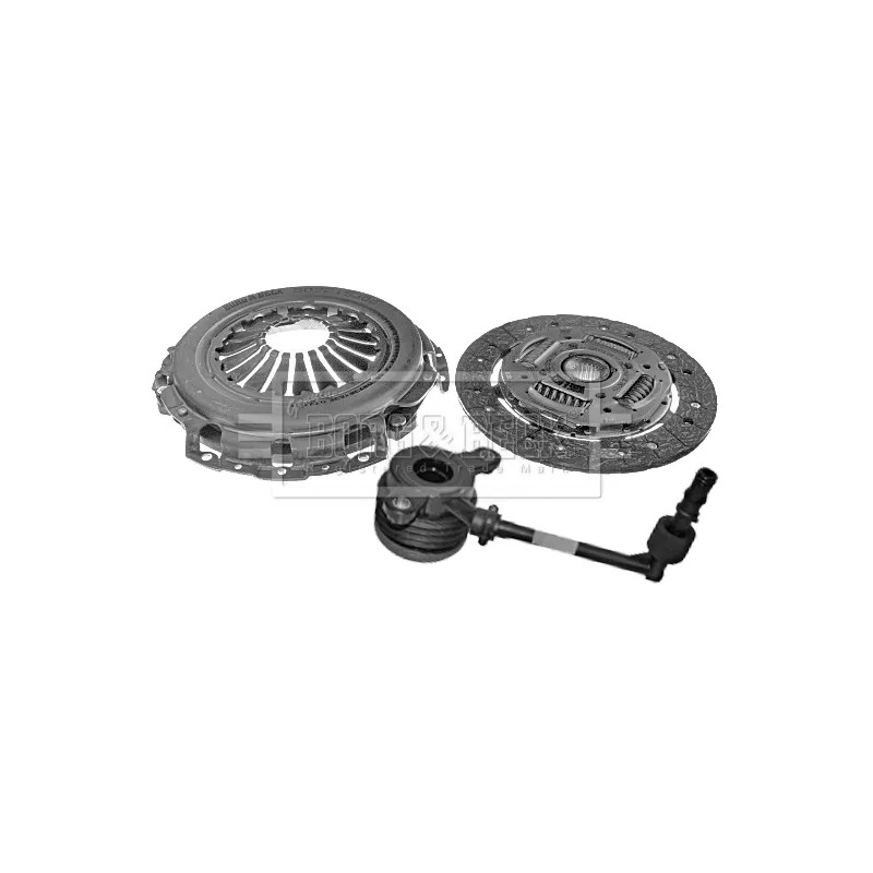 Kit d'embrayage BORG & BECK HKT1382 - Visuel 1