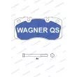 Jeu de 4 plaquettes de frein WAGNER [2912204960]