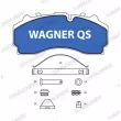 Jeu de 4 plaquettes de frein WAGNER [2933104950]