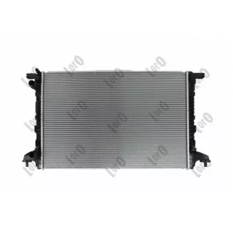 Radiateur, refroidissement du moteur ABAKUS 003-017-0062
