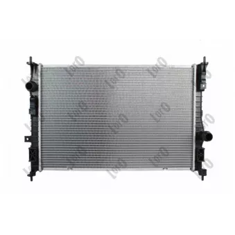Radiateur, refroidissement du moteur ABAKUS 009-017-0068