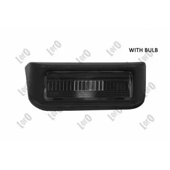 Feu éclaireur de plaque ABAKUS OEM 6340E9