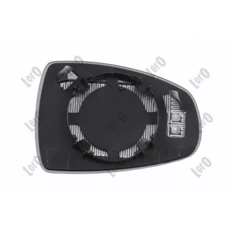 Verre de rétroviseur, rétroviseur extérieur ABAKUS OEM 8X0857535E
