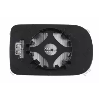 Verre de rétroviseur, rétroviseur extérieur ABAKUS 0416G05