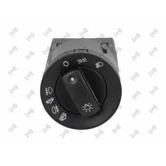 Interrupteur, lumière principale ABAKUS 135-02-022 pour AUDI A4 1.8 T quattro - 163cv