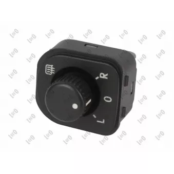 Interrupteur, réglage des rétroviseurs extérieurs ABAKUS 135-03-004 pour VOLKSWAGEN PASSAT 2.0 TDI - 177cv
