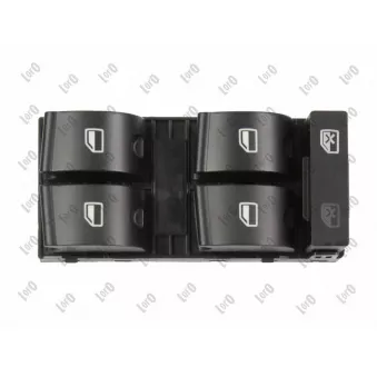 Interrupteur, lève-vitre avant gauche ABAKUS 135-05-012 pour AUDI TT 1.8 TFSI - 160cv