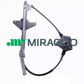 Lève-vitre arrière gauche MIRAGLIO OEM COMPLETESYSTEM