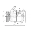 Compresseur, climatisation BV PSH [090.155.088.310]