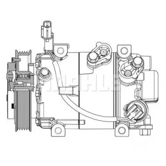 Compresseur, climatisation BV PSH OEM 97701a6400