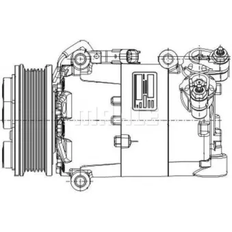 Compresseur, climatisation BV PSH OEM AV4119D629AB