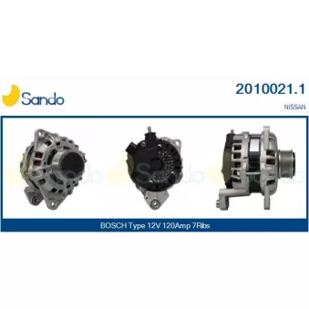 Alternateur SANDO OEM 231004KV0A Alternateur SANDO OEM 231004KV0A