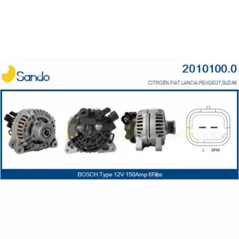 Alternateur SANDO OEM 5705AS