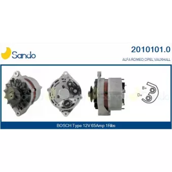 Alternateur SANDO OEM 1204192