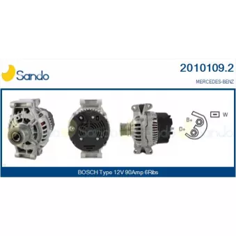 Alternateur SANDO OEM 0111540602