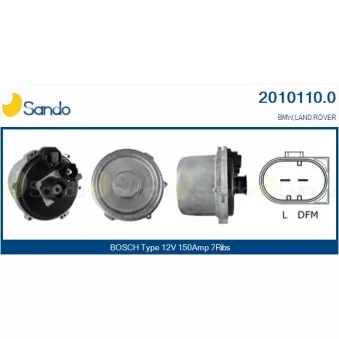 Alternateur SANDO OEM 1705483