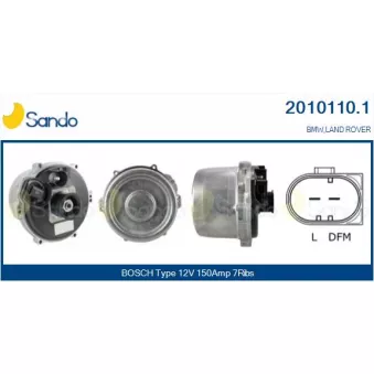 Alternateur SANDO OEM 1705483