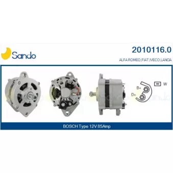 Alternateur SANDO OEM 46123952