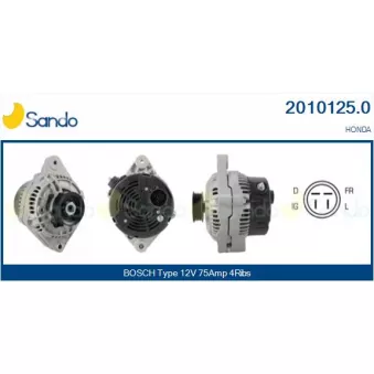 Alternateur SANDO OEM 31100P1KE05