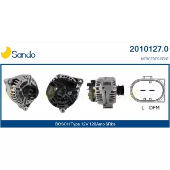 Alternateur SANDO OEM A0111547202