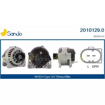 Alternateur SANDO OEM 036903026A