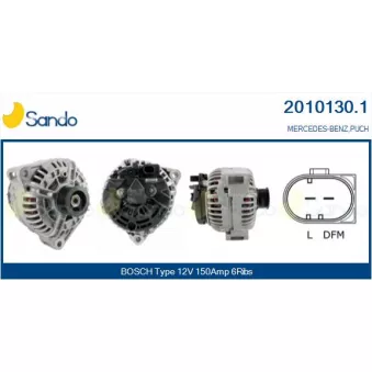 Alternateur SANDO OEM 014154010280