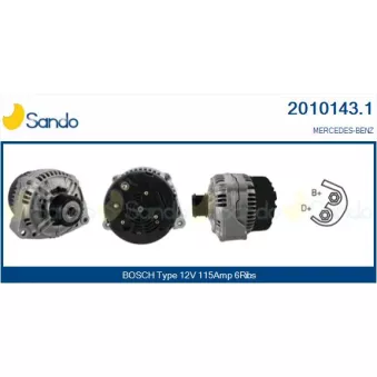 Alternateur SANDO OEM A0101540302