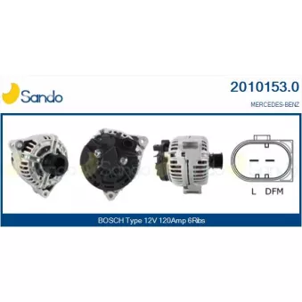 Alternateur SANDO OEM 0111549302