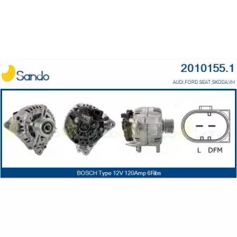 Alternateur SANDO OEM LR1120701