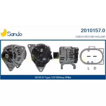 Alternateur SANDO OEM 504010576
