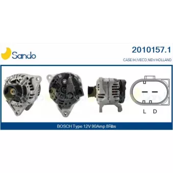 Alternateur SANDO OEM 504010576