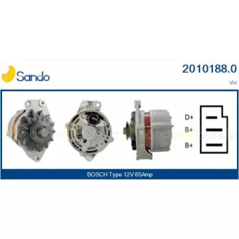 Alternateur SANDO OEM 068903017JX