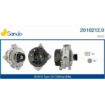 Alternateur SANDO OEM 5003975