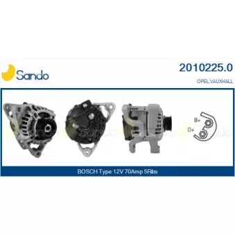 Alternateur SANDO OEM 9512780