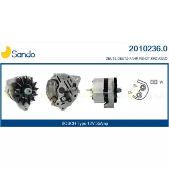 Alternateur SANDO OEM 20030014
