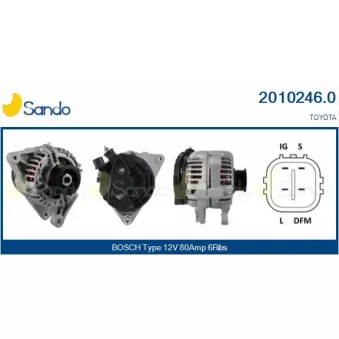 Alternateur SANDO OEM 270600D160