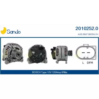 Alternateur SANDO OEM 045903023AX