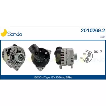 Alternateur SANDO OEM 038903018GX