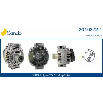 Alternateur SANDO OEM A0131543202